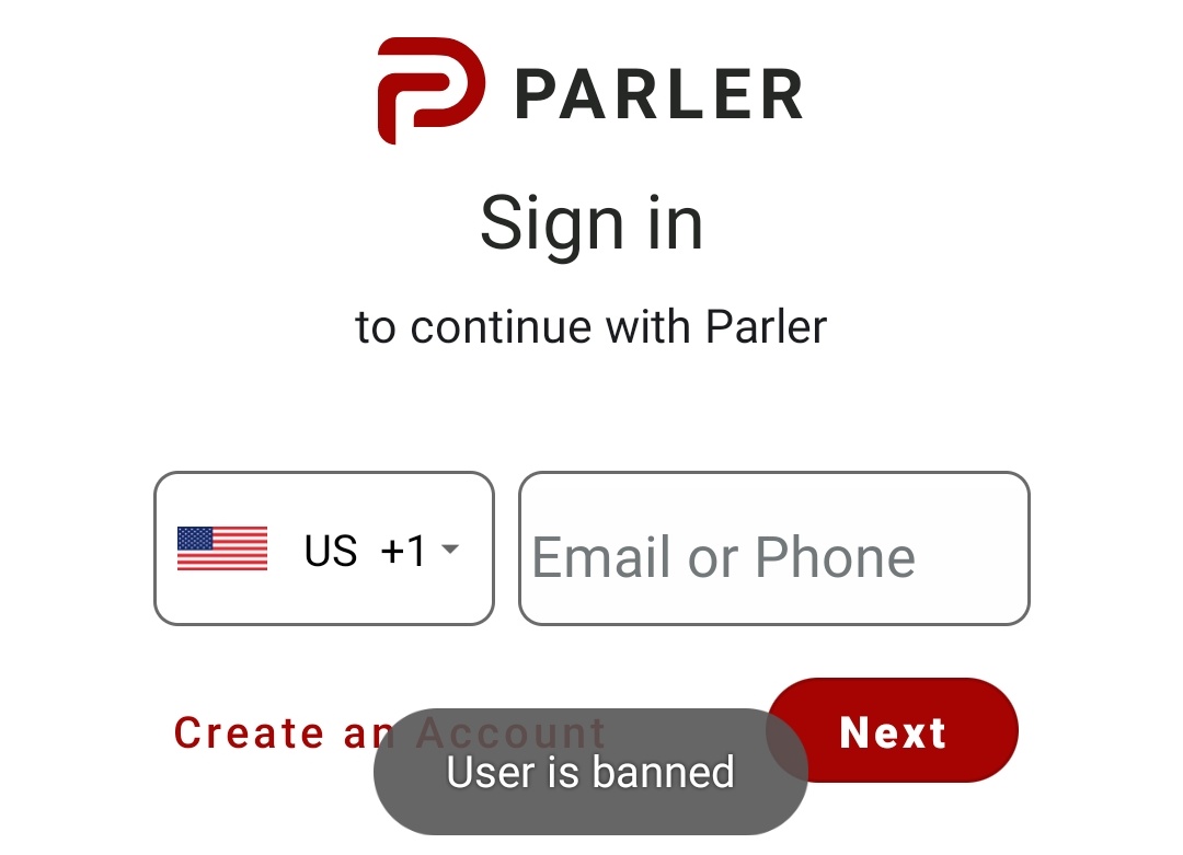 I did like 5 posts and the only pic posted was this. The idea that Parler is a Free Speech platform is the most laughable thing I've ever seen. Not exactly surprised that Dan Bongino, a huge tittybaby, created a safe space for dumb pussies.