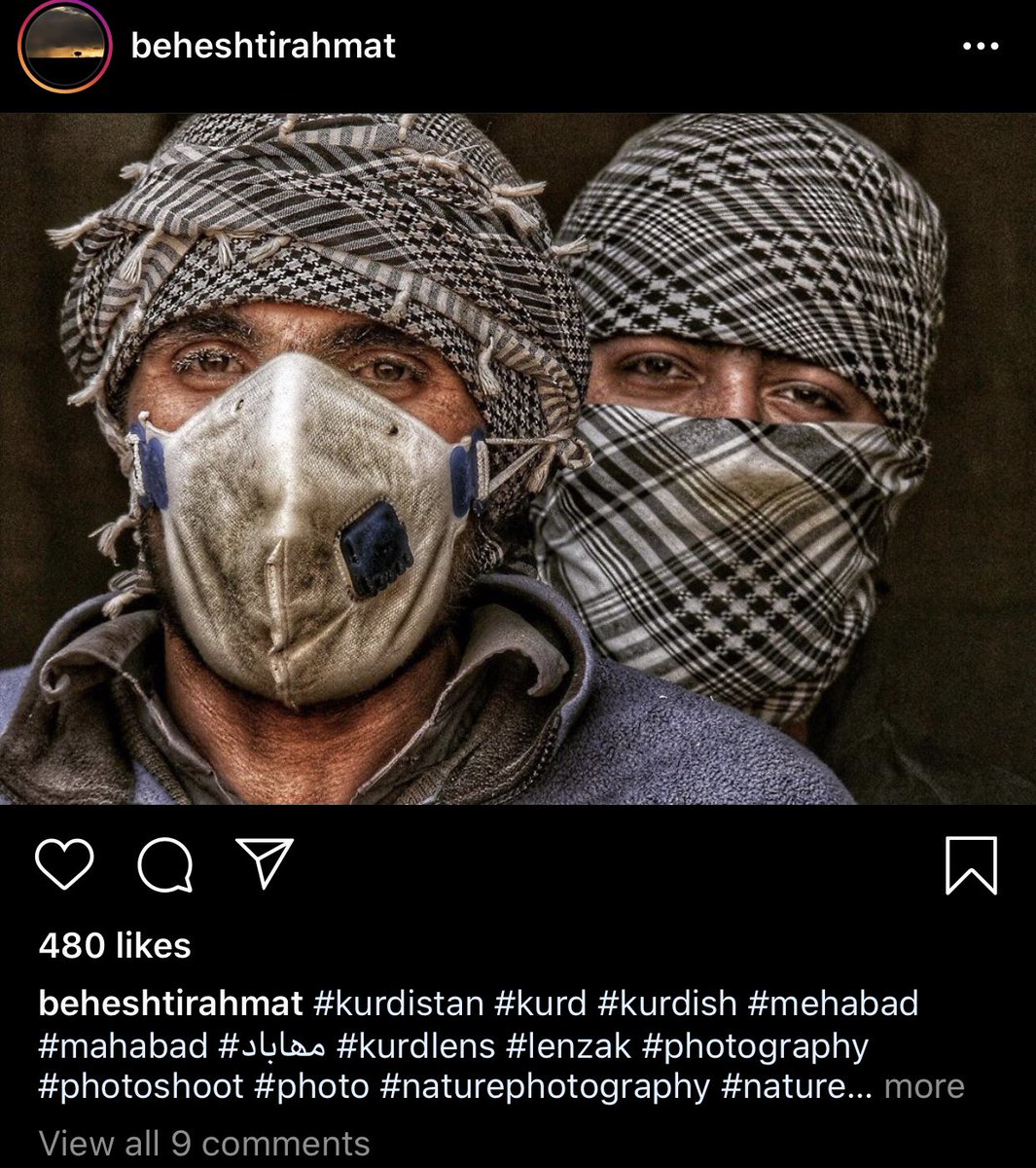 @/beheshtirahmat on instagram. A photographer capturing the daily life of Kurds.