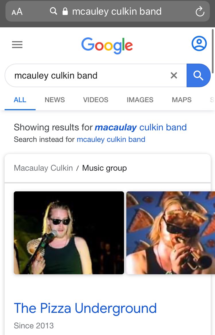 PART 47: Macaulay Culkin cont“The Pizza Underground” That’s the name of the band he started and it was based in NYC (remember the tunnels in Central Park). All the songs are pizza related.