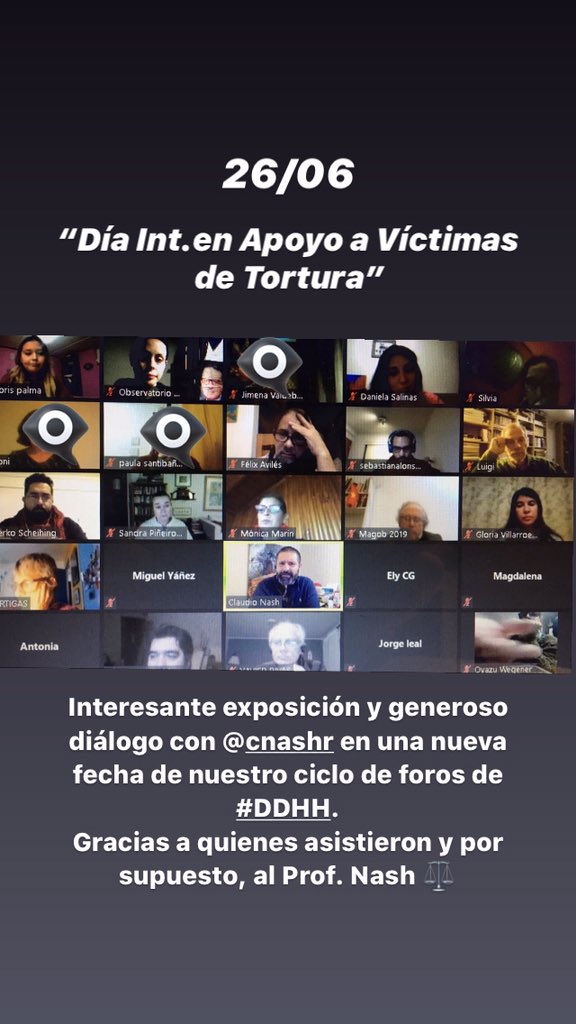 Observa_DDHH's tweet photo. Seguimos capacitándonos y trabajando para aportar a una sociedad más respetuosa de los #derechoshumanos. Gracias por acompañarnos @cnashr https://t.co/kAHmGSl5D3