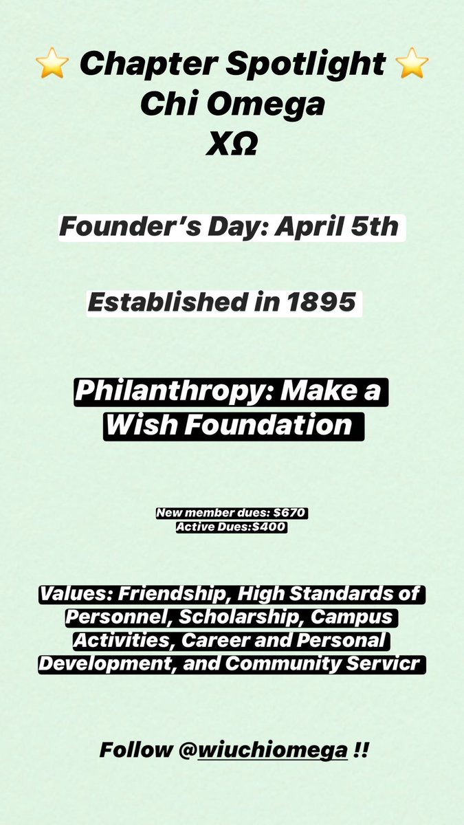 WIU Panhellenic tweet media