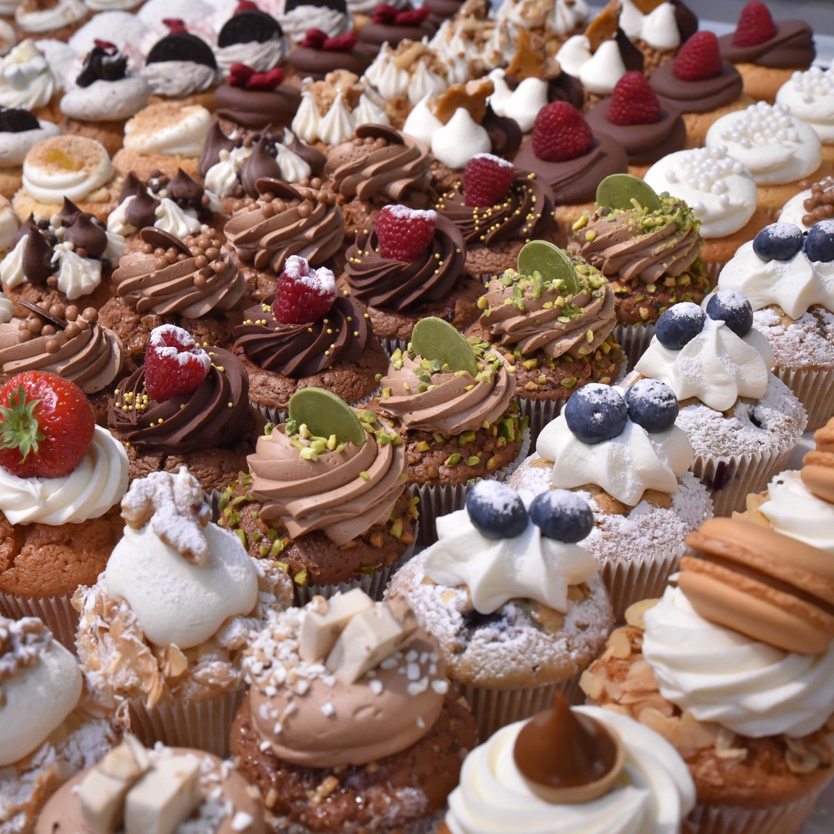 Decisions, decisions... Which one would you pick? We'll take one of each! 🧁

#salonduchocolat #salonduchocolatNY #sdcny #chocolate #cupcakes #gourmetcupcake #chocolat #chocolatier #dessert #chocolateofinstagram #chocolatedaily #lovetobake #chocolateinspiration #baking #baker
