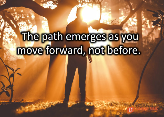 Leadershipfreak's tweet photo. MAKING DECISIONS WHEN THE PATH IS UNCERTAIN AND CONFUSING

One choice eliminates another.

Multiple options present themselves.

Future contingencies hide from sight.

Conflicting advice calls from reliable sources.

https://t.co/F3j2kIv4ri

#leadership
#LFreakpost https://t.co/iV2D731fBK