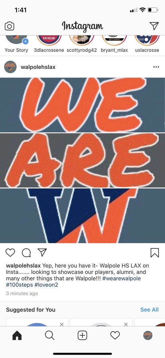 Walpole High School Lacrosse tweet media