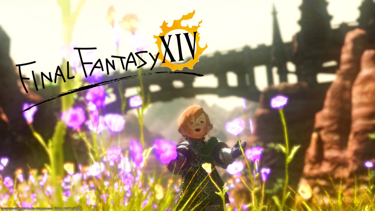 Tabibito4 0 歩いて旅するff14 On Twitter てろロゴ ロゴぺた Ff14 Ffxiv おはララ 可愛い花畑が嬉しくなるね おはよう ᗨ