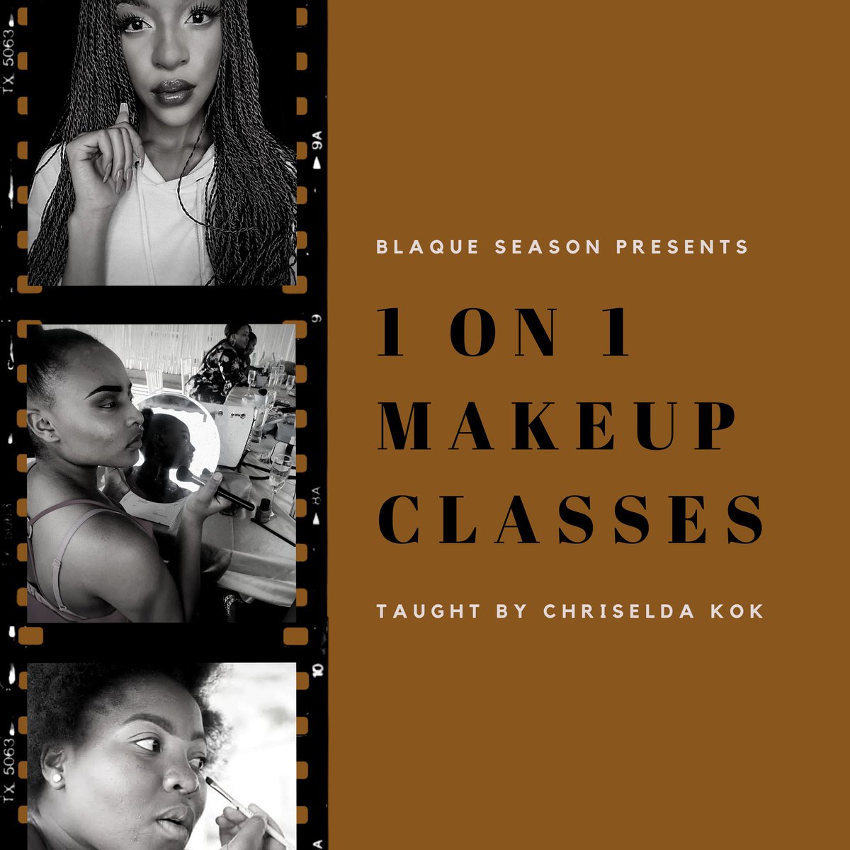 ChriseldaBlanco's tweet photo. Due to a high demand in the beauty market, I've decided to make it an official business endeavor to offer personal classes. I've also got makeup  kits on sale for a kick start to your makeup collection💄 please retweet and like the good news! https://t.co/NZstZ3aoZT