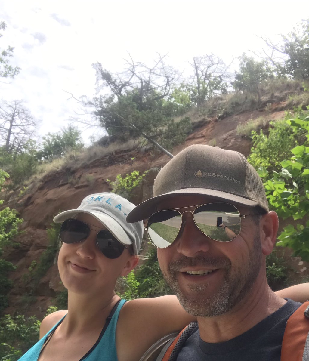 Hike Red Rock! I always forget how fun this place is until I come back. Rappelling, Hiking, Pool, Fishing....this place has it all. Doing Okie Stuff. #Oktravel #RedRockCanyonAdventurePark