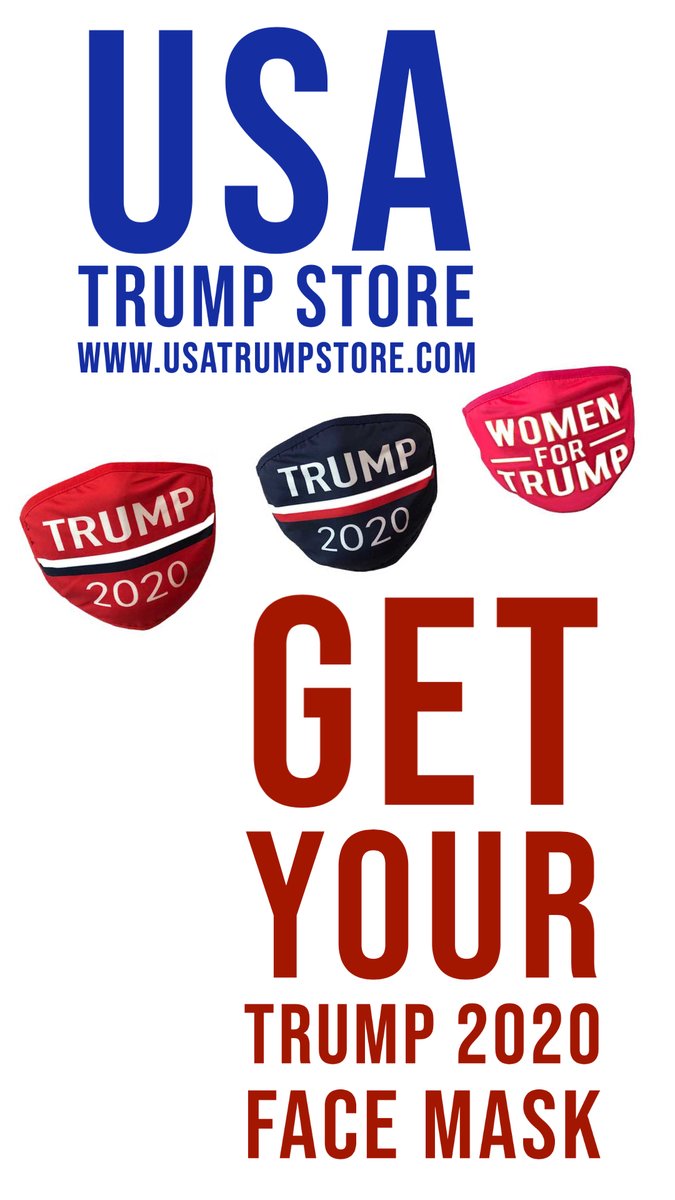 TrumpRallyCat's tweet photo. Get Your Trump 2020 Face Mask

https://t.co/DjZg4nfA9o

#usatrumpstore #trumpfacemask #2020facemask #womenfortrumofaceemask #facemask #USAfacemask #MAGAfacemask #trumpplush #shoptrump #trump2020 #trumpshop #maga #maga2020 #kag #kag2020 #womenfortrump #trumpgear #trumpmerchendise https://t.co/psiMeU4rrn