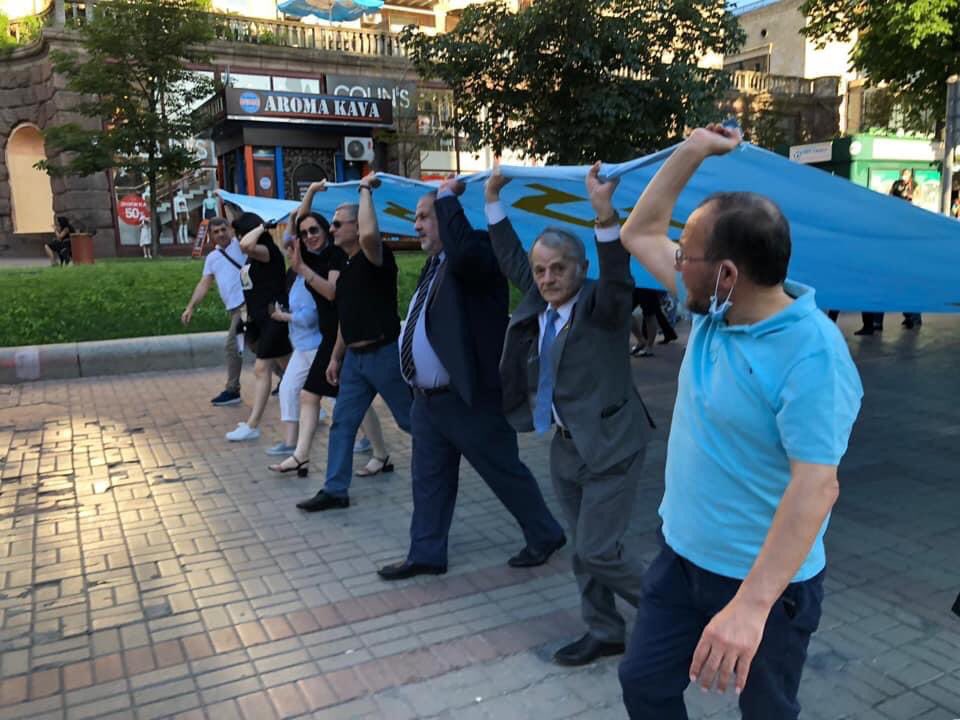 Kırım Bayrak Günü #Kyiv #Ukraina #Kırım #Ukrayna