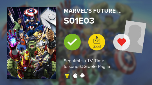 I've just watched episode S01E03 of Marvel's Future ...! #marvelsfutureavengers  #tvtime tvtime.com/r/1p4Nf