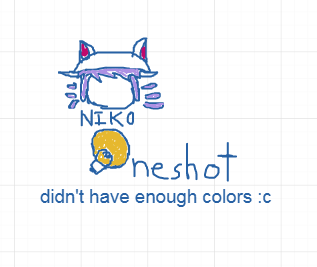 i had to look up who niko oneshot is but cute!! and Something happened here