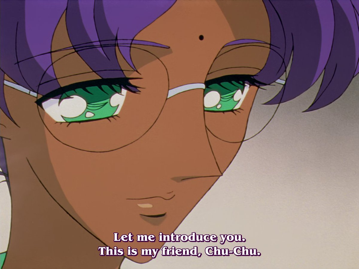 Chu-Chu is a representation of Anthy herself, what she is perceived as by others, a helpless creature, not deserving of autonomy or choice, his introduction reflects this, as Utena and Anthy's viewpoints clash, he incidentally puts himself in harms way, and requires Utena's aid.