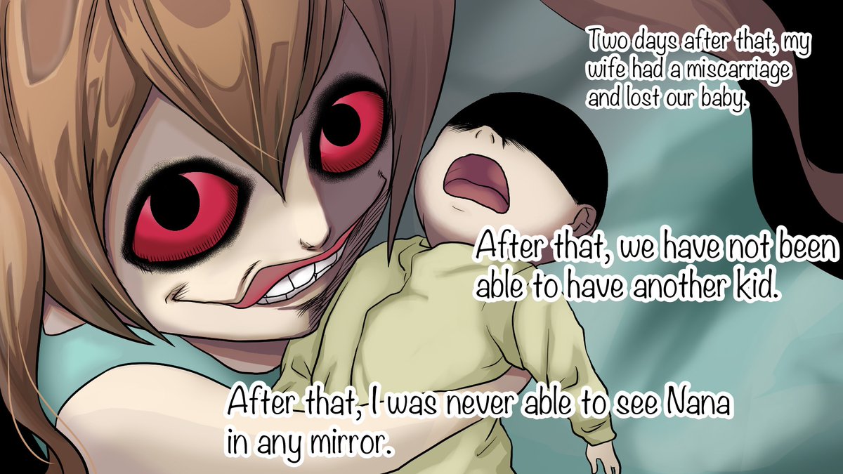 The title is 「Nana in the Mirror💎」

youtu.be/ttJrSMyQ8nQ
This is something that happened when I was young.
I played a lot by myself...

#junjiito  #Manga #horror #comics