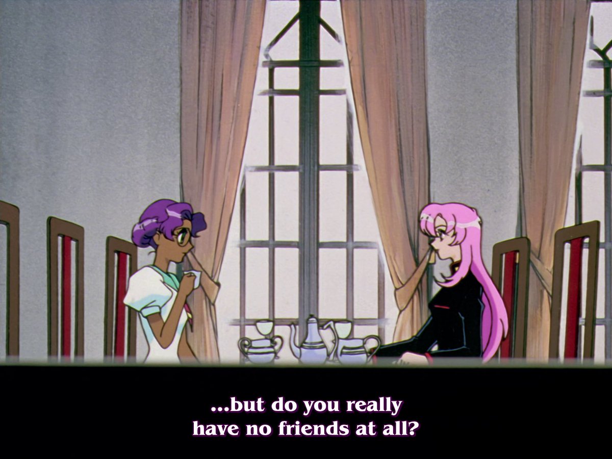 Utena's refusal to acknowledge Chu-Chu as a frien to Anthy,dis her refusal to acknowledge Anthy as her own person. Chu-Chu getting stuck in the glass is a representation of Anthy's role, it's uncomfortable, but if she leaves, she'll be scarred.