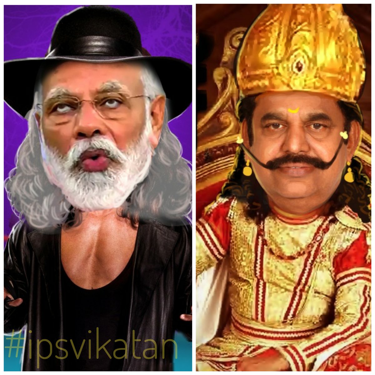 IPSVikatan's tweet photo. Which Thumb is pitch perfect? Undertaker or Imsai arasan?

#ipsvikatan #theImperfectShow #Modi #eps #politics #humour #thumb #Kalattoon https://t.co/uT4nCyDese