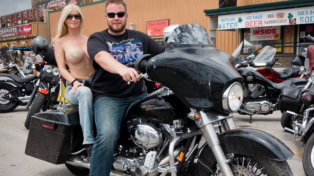 This was Brandon’s first year with the bike and he decided to take the plunge and become a certified Sturgis badass. Judging by his luggage, we’d say he made the right call.