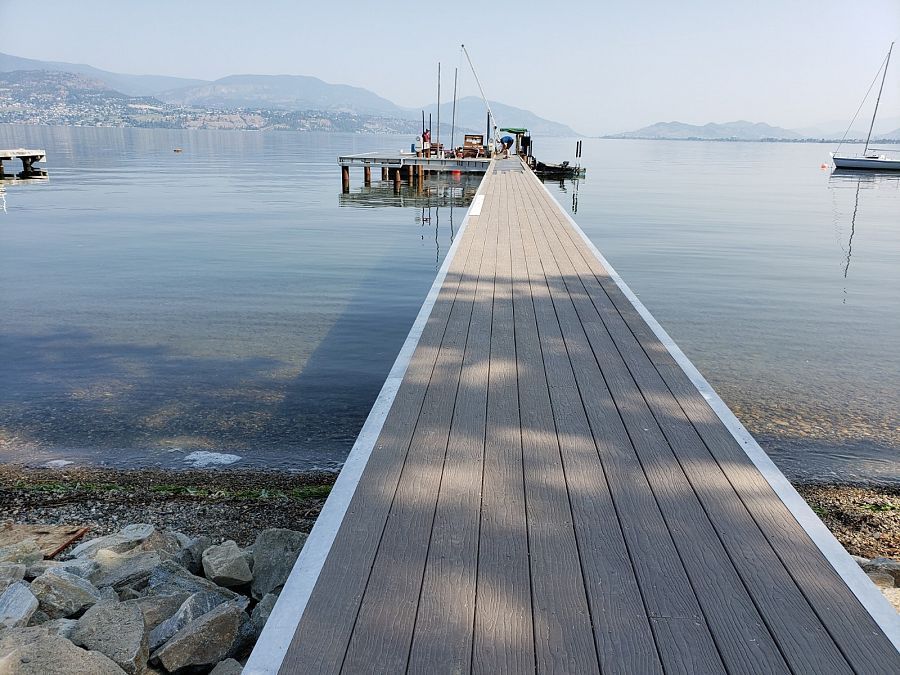 Keep your dock safe for your family and friends by doing regular cleaning to keep it from building up dirt and debris. 💦👍

#cleaning #okanagan #docksafety