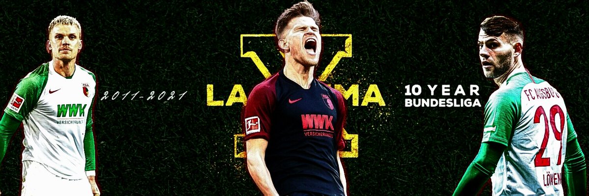 fcaugsburg_news's tweet photo. Ten years Bundesliga
Three players
One Fan
One club
#FCA2021 https://t.co/YpHq99cfdg