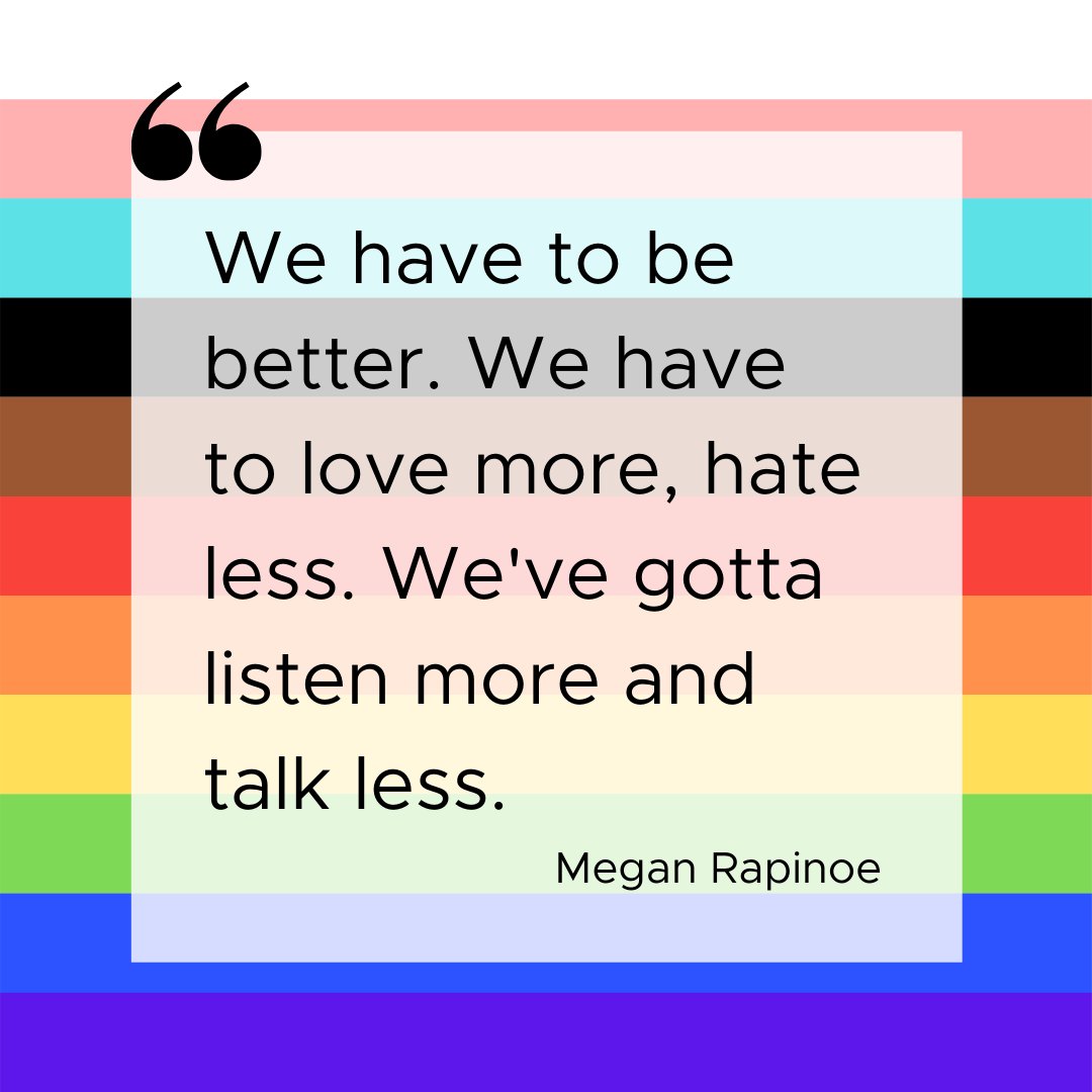 fitforgood's tweet photo. We take pride in creating an inclusive environment for everyone to succeed in pursuing their health & wellness goals. We love our FFG community, and the community that surrounds us. π€
#fitforgood #fitness #nutrition #charity #communitylove #meganrapinoe #pride #blacklivesmatter https://t.co/xeECCsqSVz