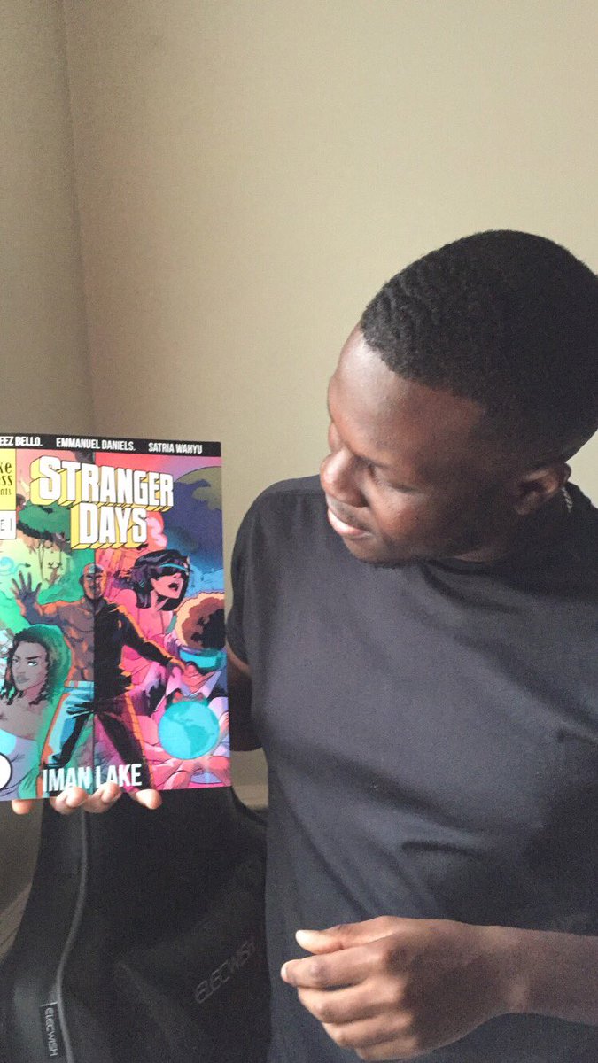 AzeezBello_'s tweet photo. So the first batch physical comics came in today and I can’t lie I’m Gassed! 🥳Please Retweet and Share! Support black creatives🙏🏿 https://t.co/dTUN9uDwtv
