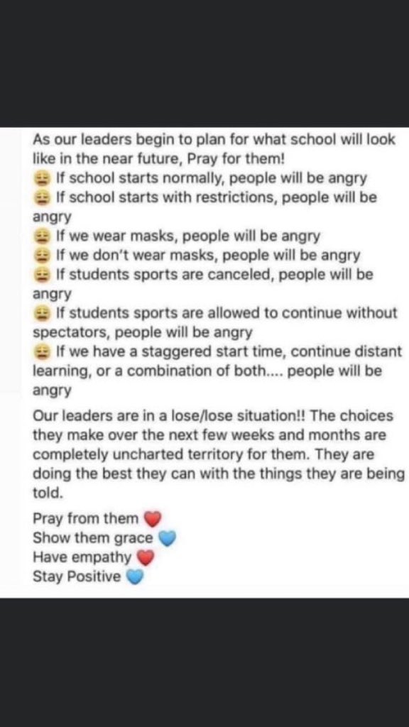 All of these scenarios will happen! Stay positive and let’s make whatever happens, work.