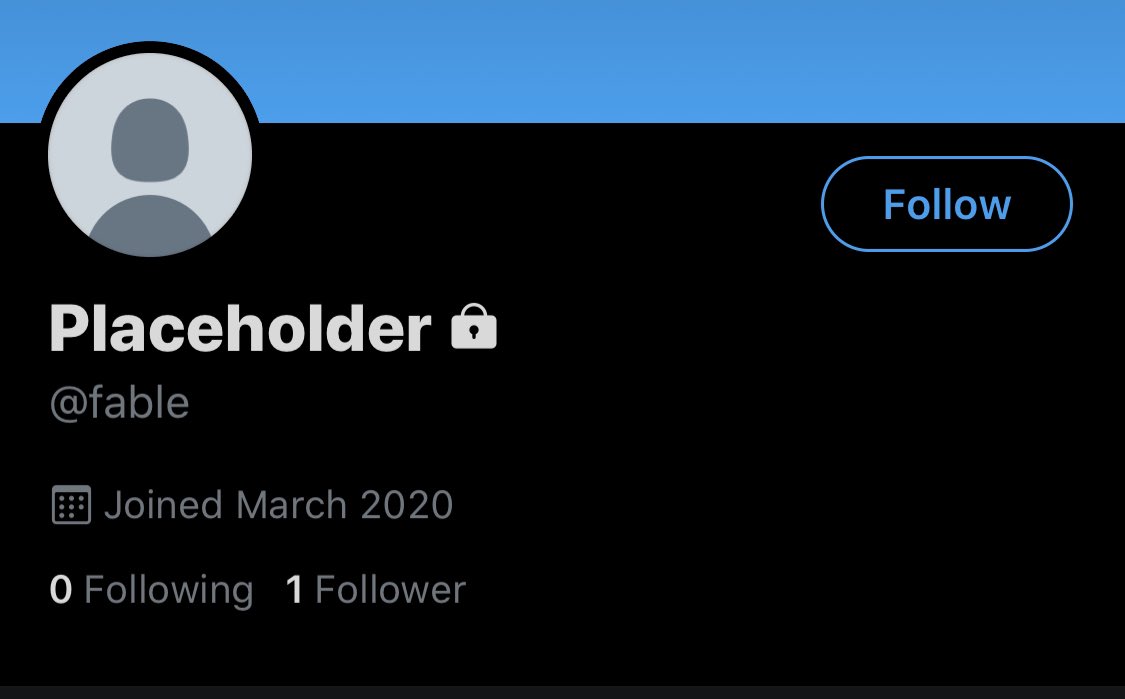 tomwarren's tweet image. I’m not sure who discovered the @fable and @PerfectDarkGame placeholders, but a Microsoft Xbox employee is following one, and the other is registered to a Microsoft email address 👀