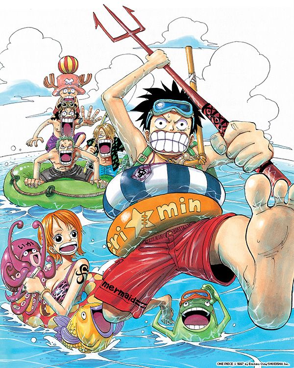 Viz Luffy Can T Swim Also Luffy Does This