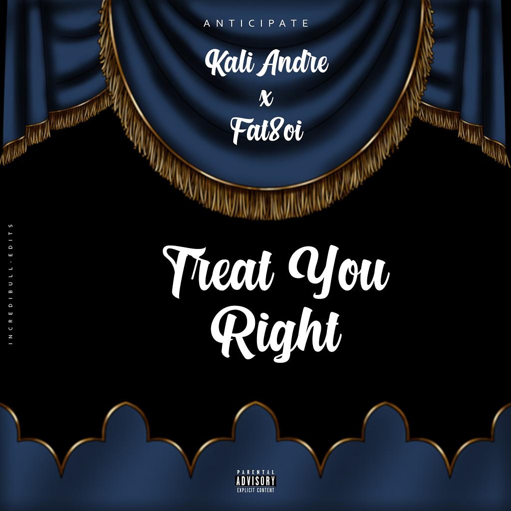 steveexpression's tweet photo. #Kali-Andre, a fast-rising Nigerian based Jiggy-Trap artist is set to release a new song titled.

 #TreatYouRight. Which  he featured  another  multi-talented Nigerian based  Trap singer  #Fat8oi.. This single  is set to  drop soon.

 Anticipate and share the to the world. https://t.co/i3KNvwwMC6