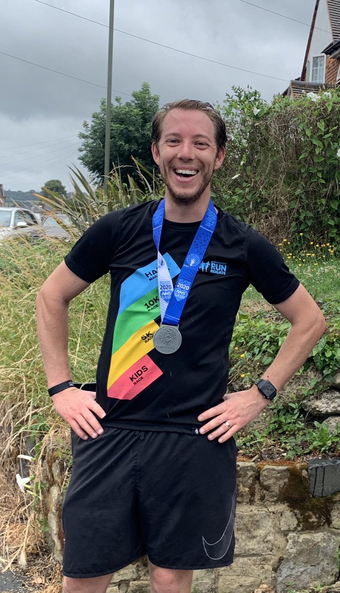 mattdenchfield's tweet image. 128.28km run (so far...) for the @sashnhs @SASHCharity #getactivechallenge - delighted to get my awesome medal at the end of today’s run! Great work from the @runreigate &amp;amp; @rungatwick team! Thank you guys &amp;amp; #ThankYouNHS @UKRunChat @reigateparkrun @parkrun