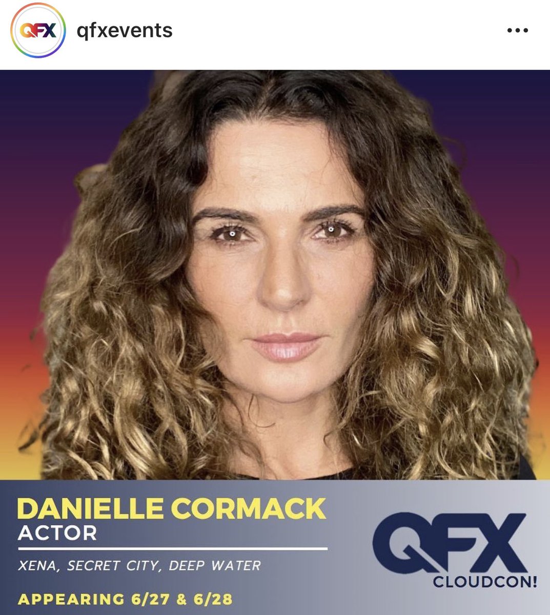 conagentC's tweet photo. @daniellecormack’s panel is coming up in a few hours. Go to Twitch and search QFX to ask your burning #Xena questions Or questions about a certain prison show #Bealives #TopDog @carolsno @ConventionsEtc https://t.co/NEoF4LIOWe