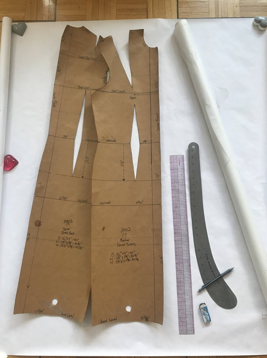 All you will need for the draft is:-block-paper to draft in-tracing paper or tissue paper to transfer your pattern-see through ruler-French curve-pencil and eraserThe writing in the bottom corner is my skirt length and how wide my buttons are.