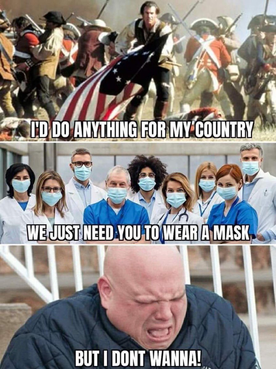 DeniseHenwood's tweet photo. @BrentTerhune 🤡 #WearADamnMask #AntiMaskers #COVIDIOTS #TrumpVirus #Maga #MagaCull #Q #DeadDontVote #ParlerBoys #FDT https://t.co/Ts8tycoGTy