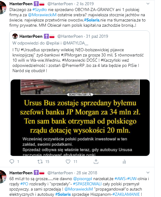 HanterPoen's tweet photo. @abesS11I 2. A po nie dopuszczeniu izraelskich #mobilisEgged zaczął dopiero sprowadzać szroty z Niemiec i Francji..żydzi bojkotowali zakup polskich wtedy #Solaris #UrsusBUS,które to @MorawieckiM PERFIDNIE SPRZEDAŁ by Broń Boże! coś dobrego-polskiego,co polskie nie było POLSKIE!#wieszwiecej https://t.co/tHIxTd9rkf