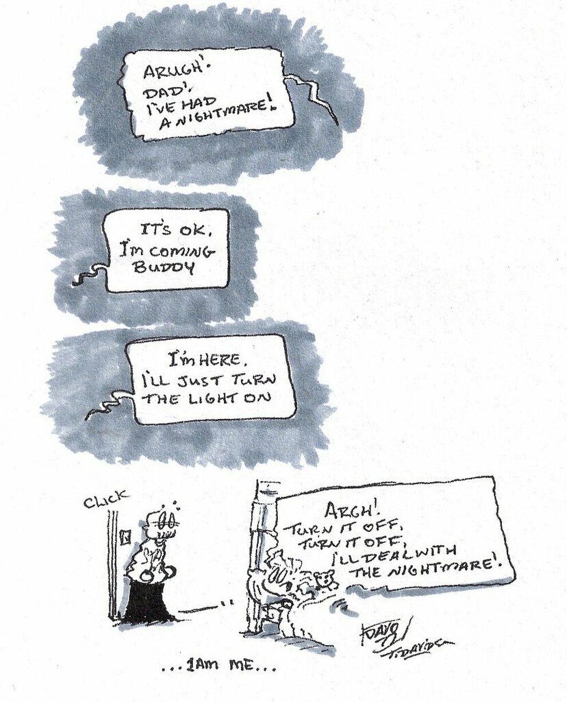 davo_77's tweet photo. Nightmares...
#kids #parenting #nightmares #turnoutthelight
You can see more at
https://t.co/YUbhYeeJ26 or support it at https://t.co/NgNWyN3bhn
#quickscribbles #writingcommunity #comicstrips #webcomicseries #illustration #Thequickscribblescomicst… https://t.co/0Igz9eC6Iw https://t.co/LbprSqSd6F