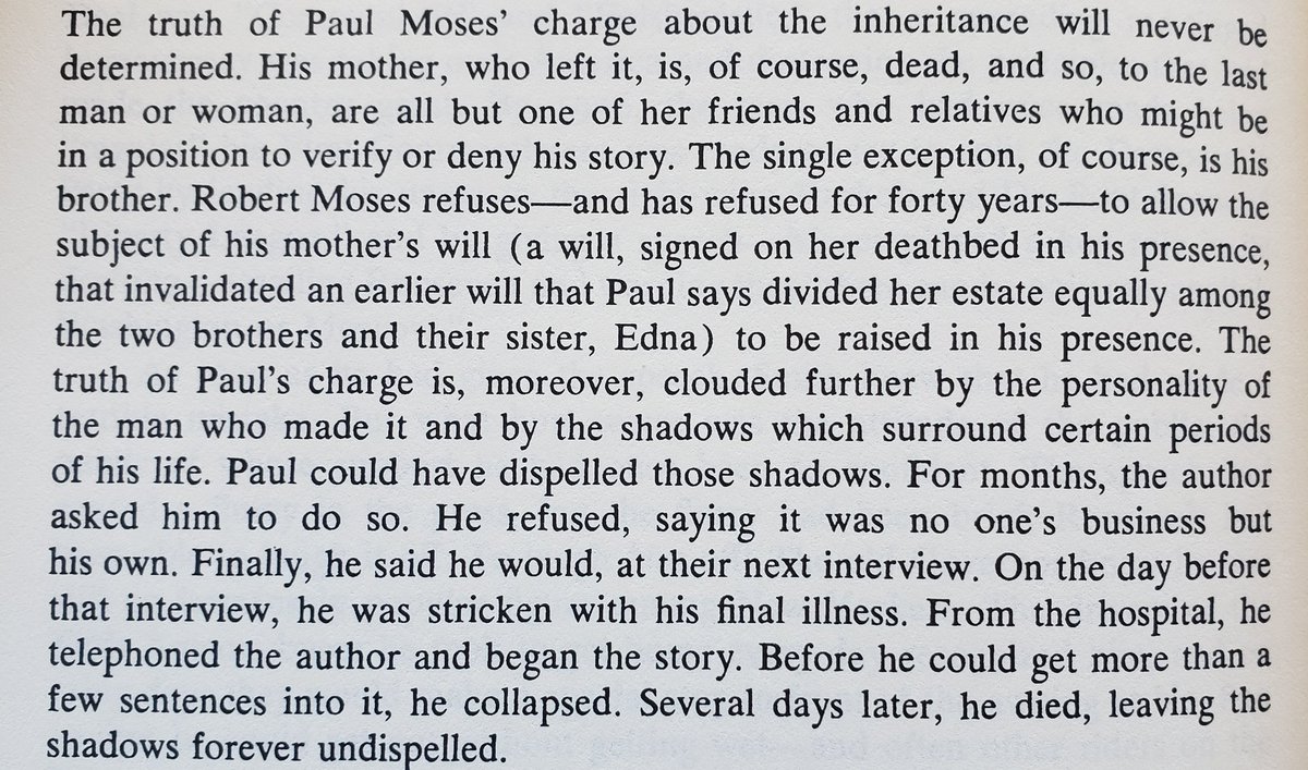 The beginning of this chapter on Moses' brother Paul reads like a scene out of a prestige limited series.