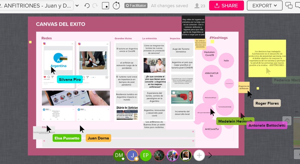 leagonzalezm's tweet image. 💡&amp;gt; Luego, participantes de todo el país y otras partes de Latinoamérica, comenzaron a trabajar en ideas y soluciones para 4 desafíos transversales a cualquier destino turístico.