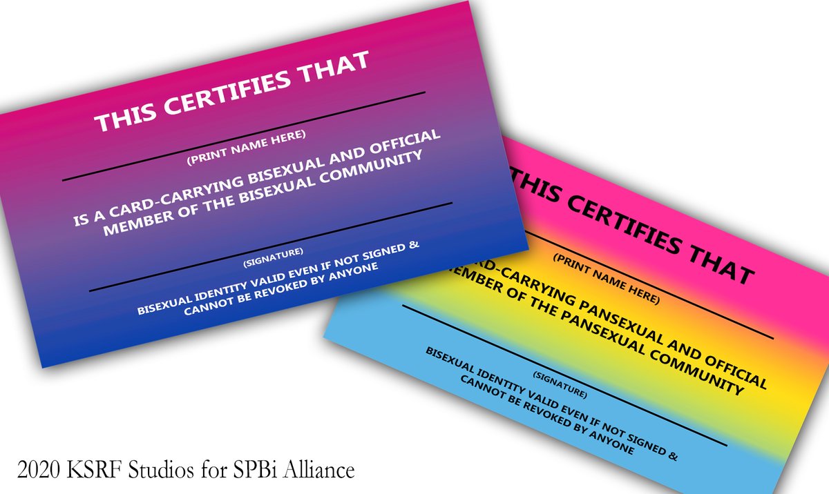 Do people always question your #nonmonosexual identity? Do you come out over & over because your sexuality is thought of as 'just a phase'? Pick up your #Bi or #Pan card at our virtual #Pride booth & put those misconceptions to rest! #BiPride #panpride
discord.gg/U28QvB