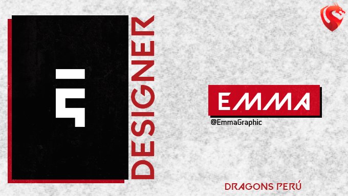 📣 ¡CONTRATO DE DISEÑO GRÁFICO!

Desde hoy, <a href="/EmmaGraphic/">Dem</a> se convierte en nuestra nueva Diseñadora Gráfica. Ayudará a mejorar nuestra imagen y dará diseños a todos los integrantes de Dragons Perú en Julio🖌🙌

🎉 ¡ Bienvenida a la #FamiliaDragons! 🎉