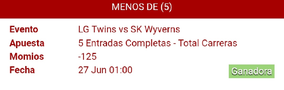 JRPICKS2's tweet photo. Así ganamos anoche en Kbo 3 enviadas 3 ganadas...

Recuerda que ya están abiertos los cupos para mi grupo de Julio comienzo mi grupo premium en Julio.
#FreePick #picks #Apuestas #Deportes #apuestasdeportivas #tipster #freepick https://t.co/IDhj4nqdyb
