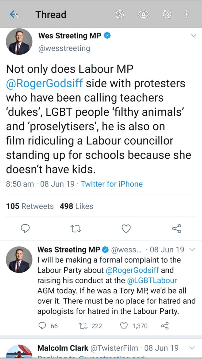 Roger Godsiff stands up for parents legitimate concerns & rights as protests spread to Anderton Park He is deselected later in witchhunt Gay man sees beyond to core issuenot pro-gay agenda either No place in schools for this