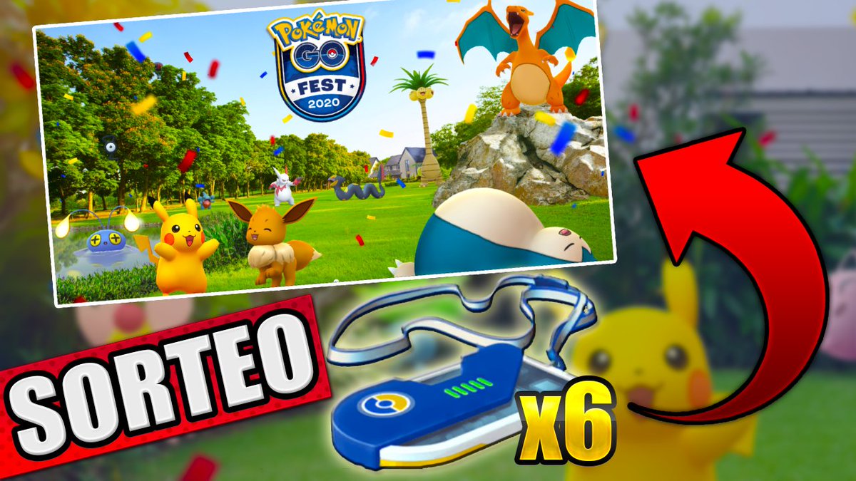 ParanoiasGamers's tweet image. 🚨SORTEO DE UN TICKET DE EVENTO PARA #PokemonGOFest2020 
Para participar:
➡️Síguenos en Twitter, haz RT a este Tweet y responde con una captura de estar suscrito al canal de Youtube..donde sorteamos 5 pases más!! youtu.be/r3p7yYwkW9U
El sorteo es mundial, fecha límite 22/07🍀