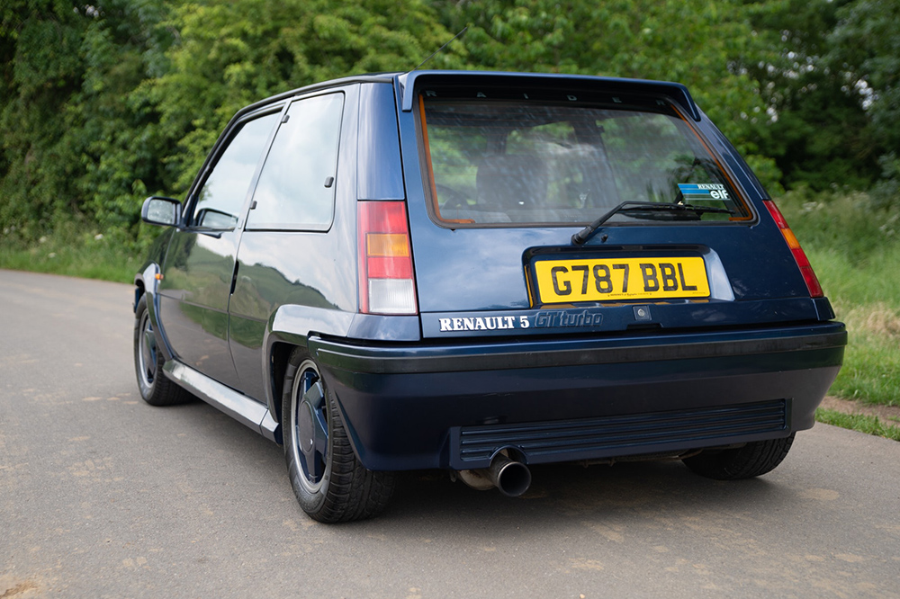 Collecting Cars Live Auction This Renault 5 Gt Turbo Raider Is A Smart Example Of A Hot Hatch Icon Packed With Period Character And With Relatively Low Mileage It Remains