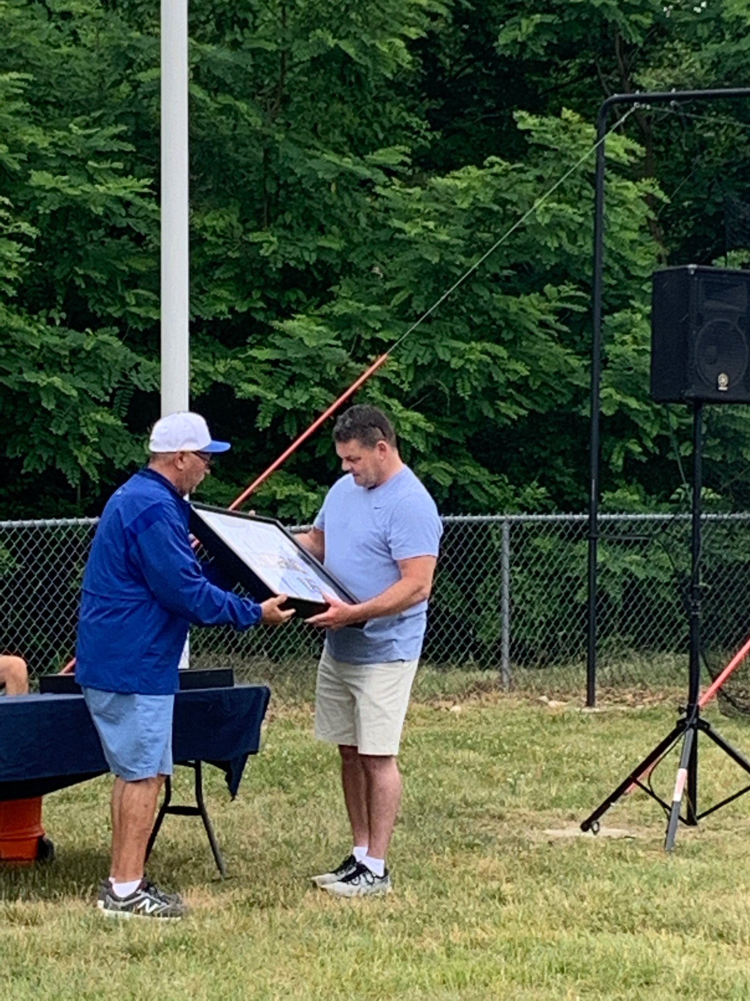 Mahopac Baseball on Twitter "Mr Miele presenting Dave Fleming’s 16