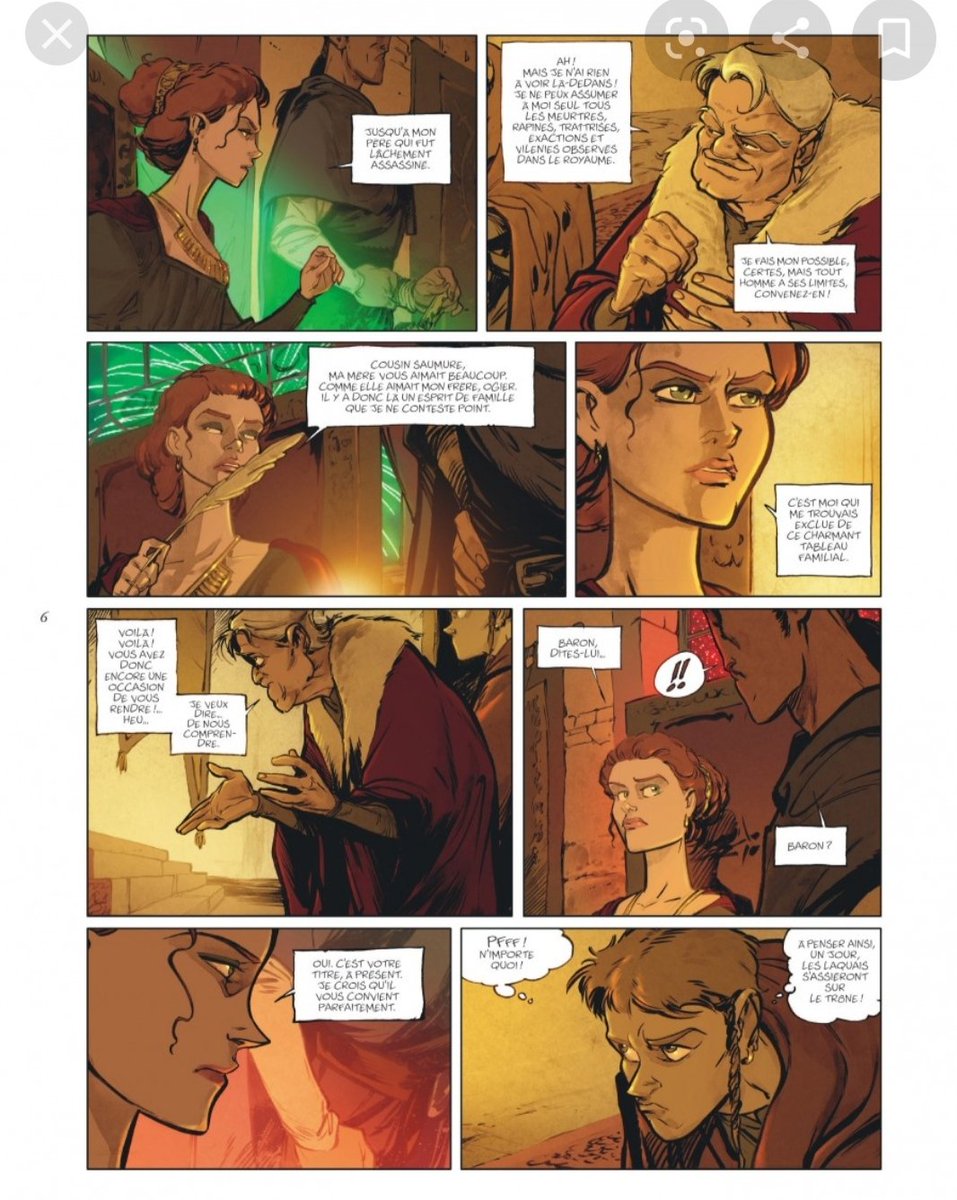 @deuxdel And the last Sortileges by Dufaux and Munuera,vol 1 and 2, Munuera style Is cartoonish but he Is very good but the story,the story Is perfect kinda a dark fairytail,beautiful!