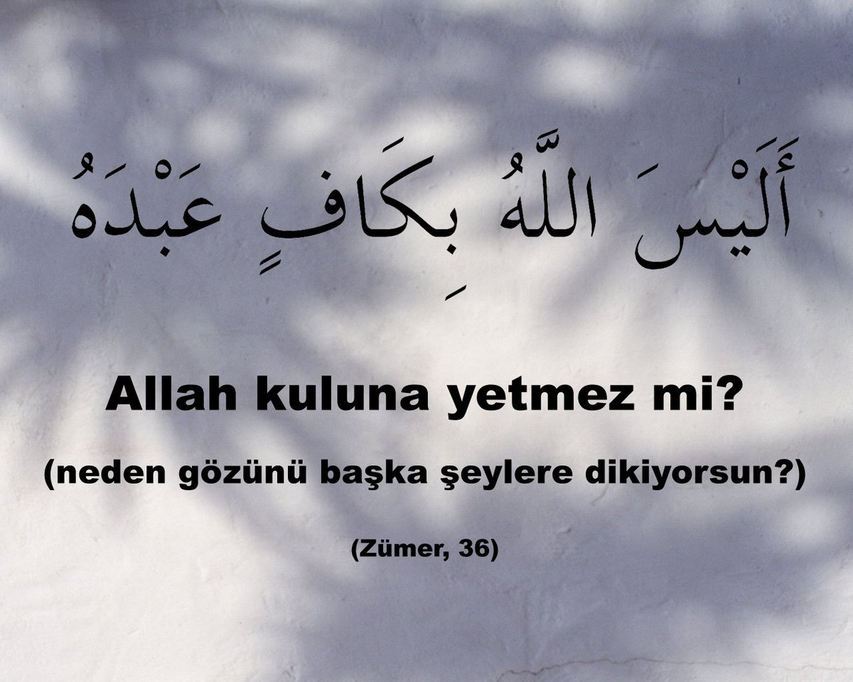 Herşey Yüce Allah'a muhtaçtır.