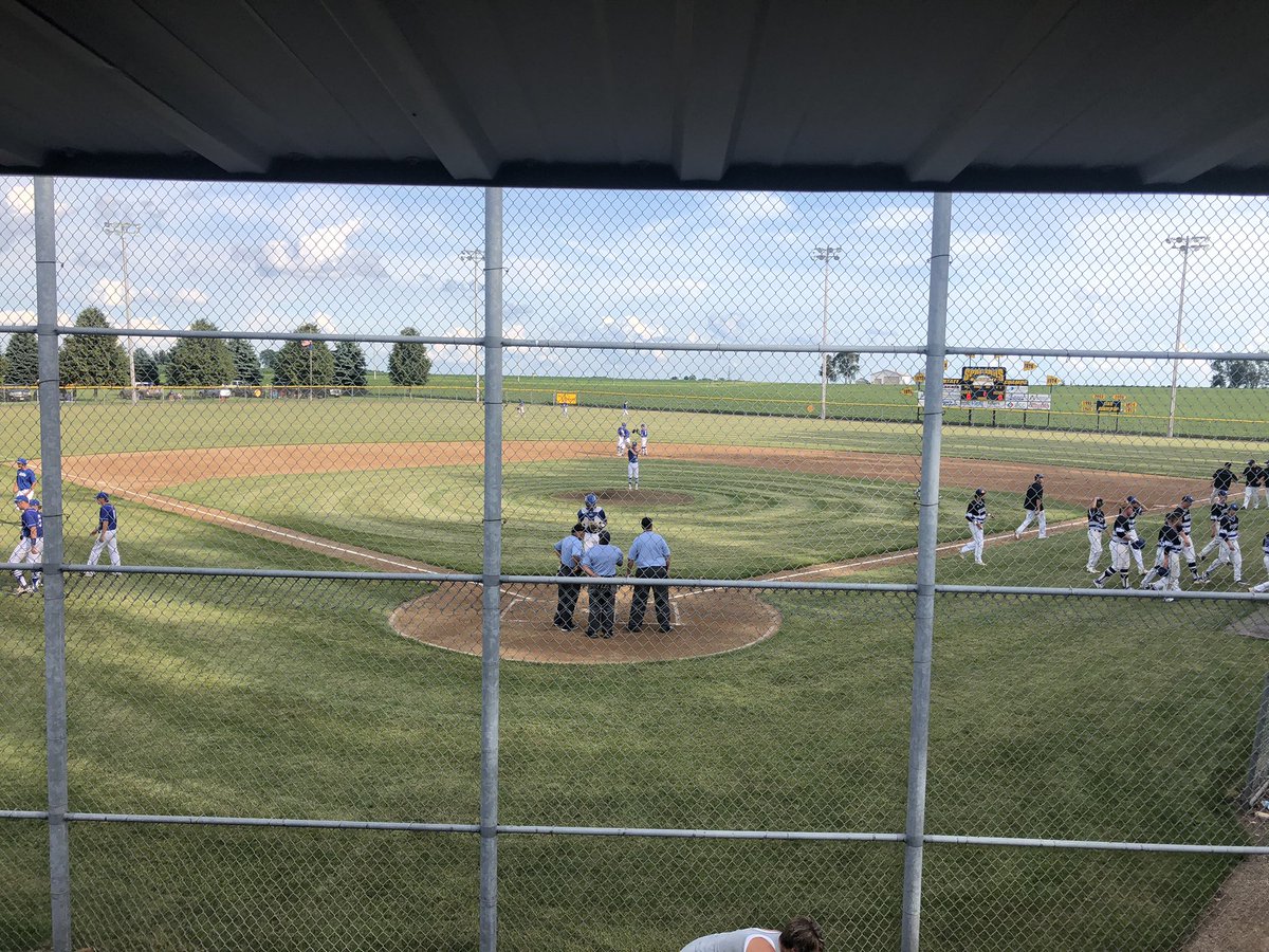 Championship Game 35th Annual Spalding Tourney @ Vosburg Field in Granville, IA. RSM vs West Lyon. Gonna be a good one. <a href="/RSMBaseball/">St.Mary's Baseball</a> <a href="/WL__baseball/">West Lyon Baseball</a> <a href="/IHSAA/">IHSAA</a>