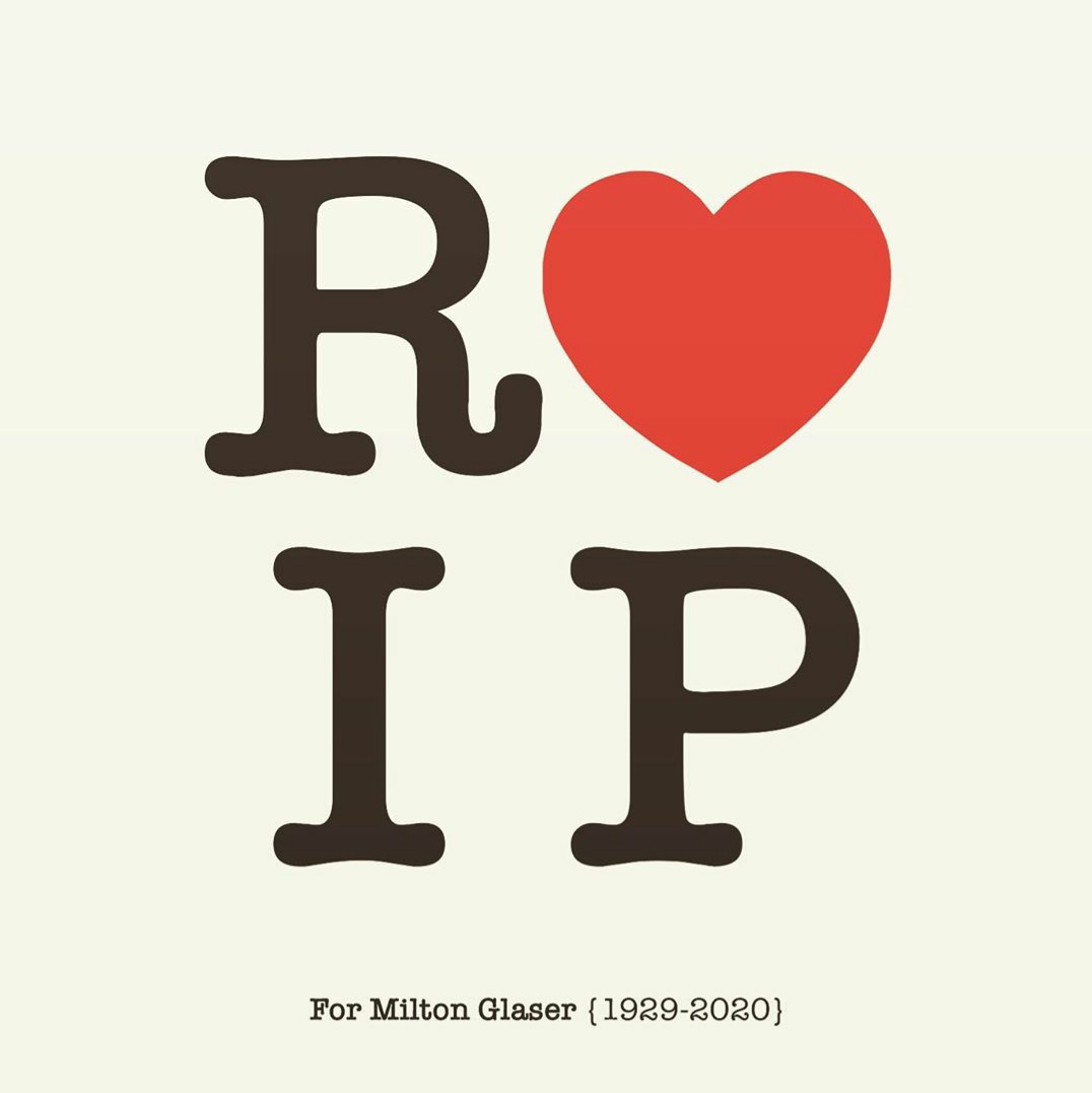 #MiltonGlaser #RIP