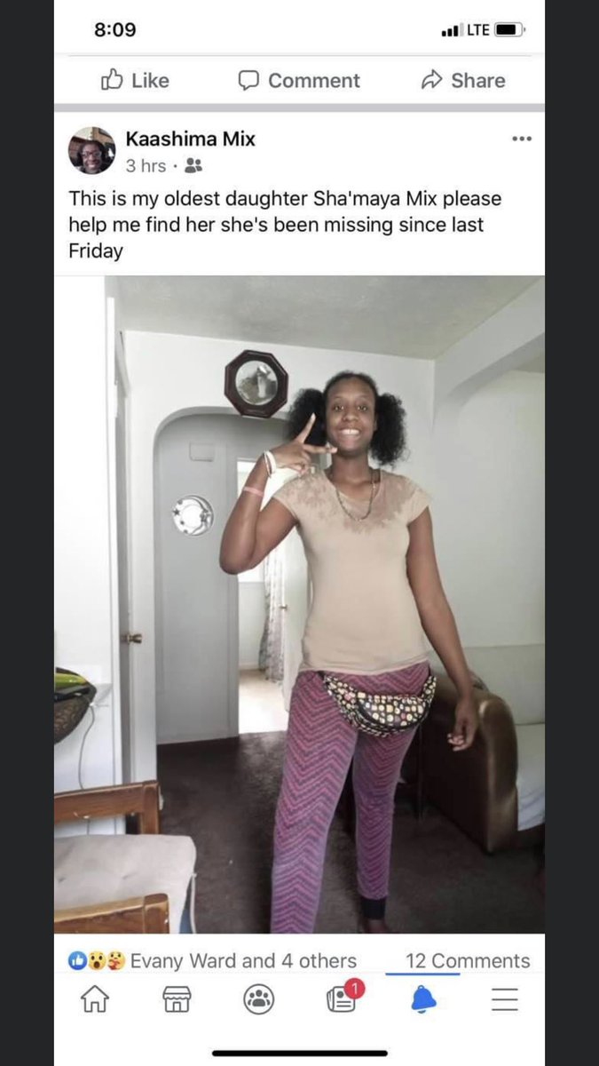 symonetayare's tweet photo. My little cousin ShaMaya Mix is missing in the Columbus, OH area. She’s 15 years old, if you have seen her please contact Kaashima Mix on Facebook of myself! PLEASE bring her home safe. #RETWEETSHARERETWEET https://t.co/Uci4uNDzxl