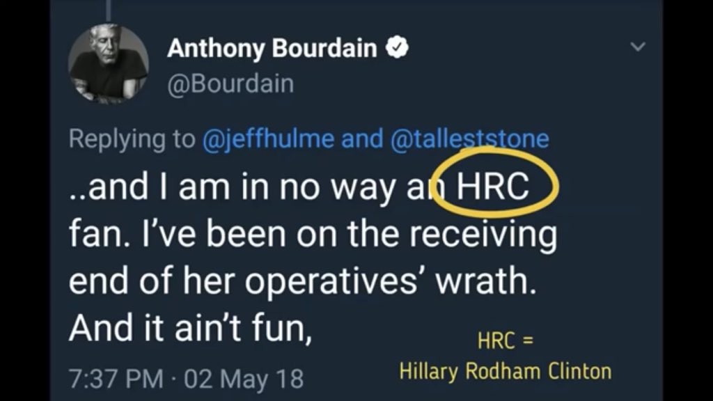 By the hands of Asia! Anthony’s gf sexually assaulted a then 17 year old boy and they paid him off. Anthony also openly criticized HRC on twitter and shared his disgust of the powers that be. He, just like many others died by hanging. Ruled suicide.