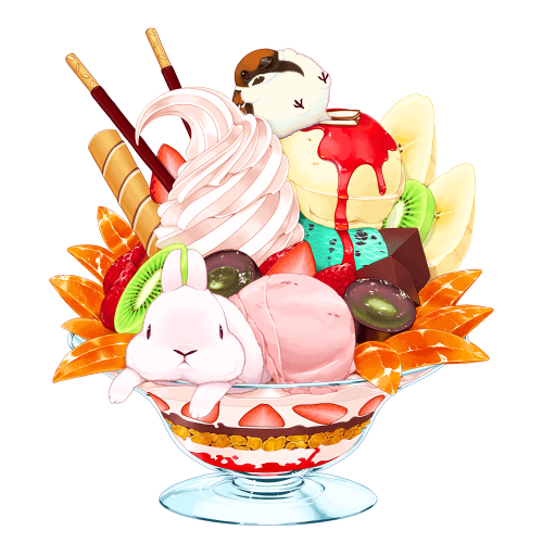 パフェの日 のtwitterイラスト作品 人気順